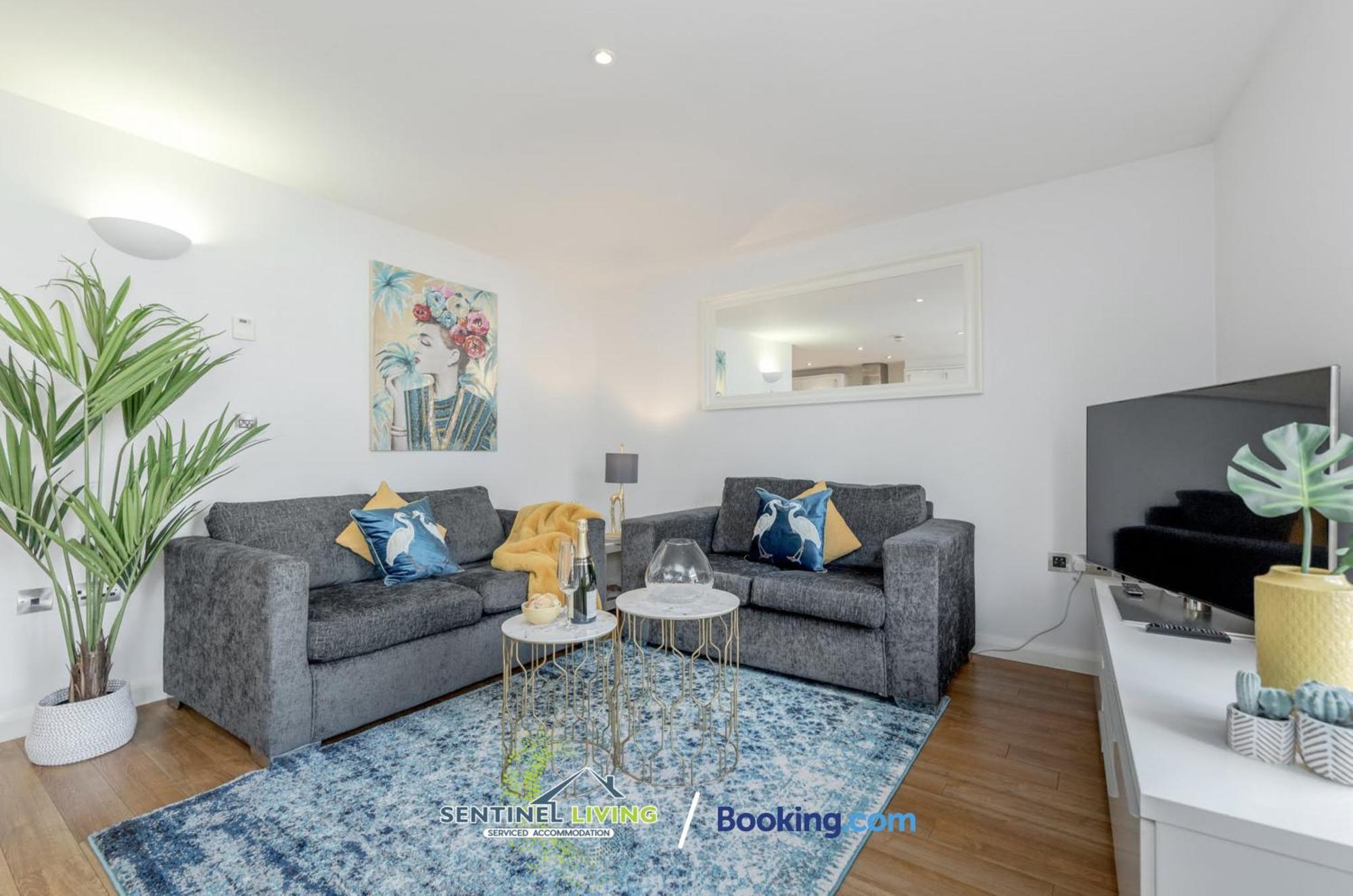 Ferienwohnung Windsor Flat 2 Bed By Sentinel Living With Free Wifi And Parking Exterior foto