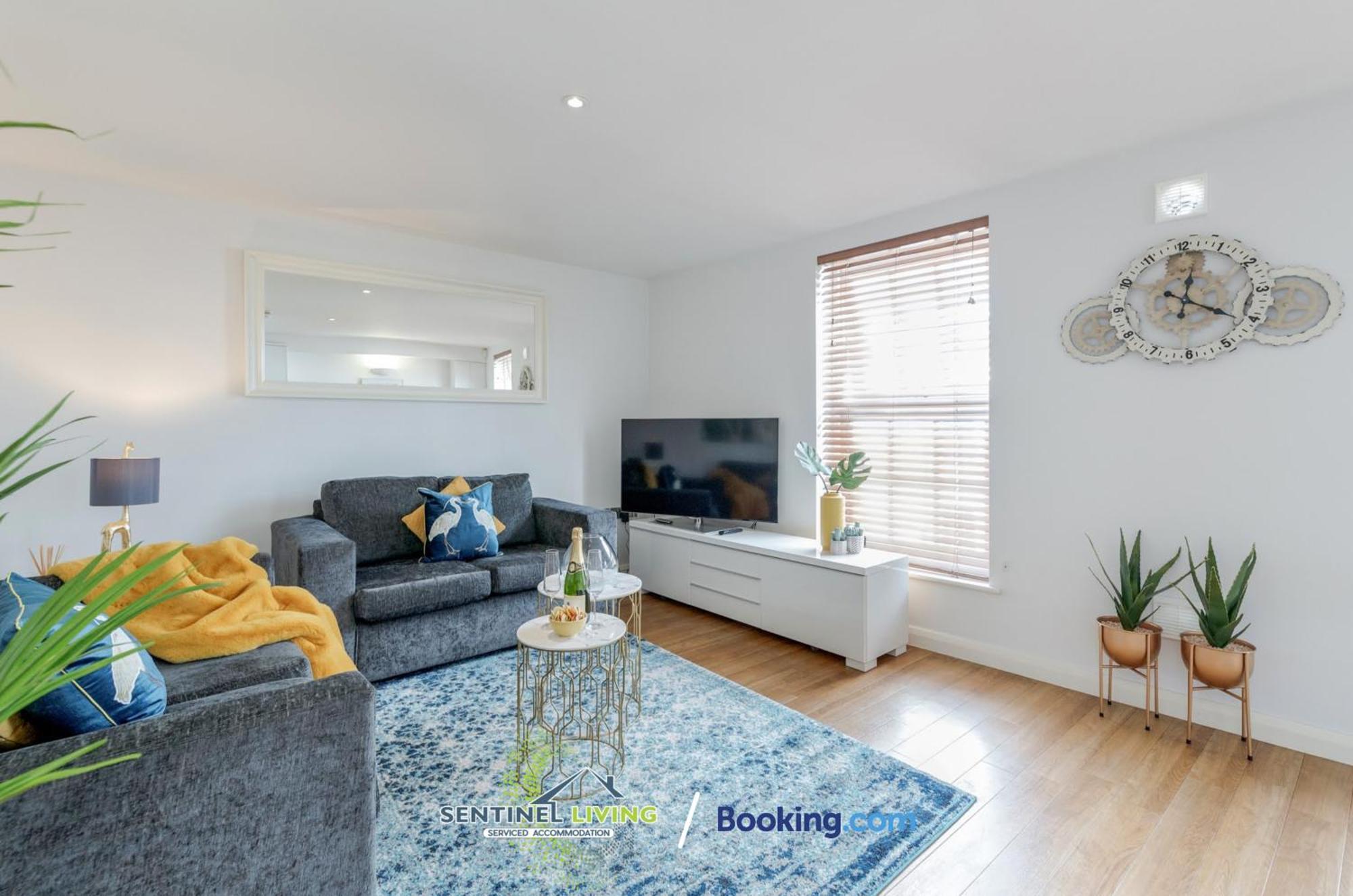 Ferienwohnung Windsor Flat 2 Bed By Sentinel Living With Free Wifi And Parking Exterior foto