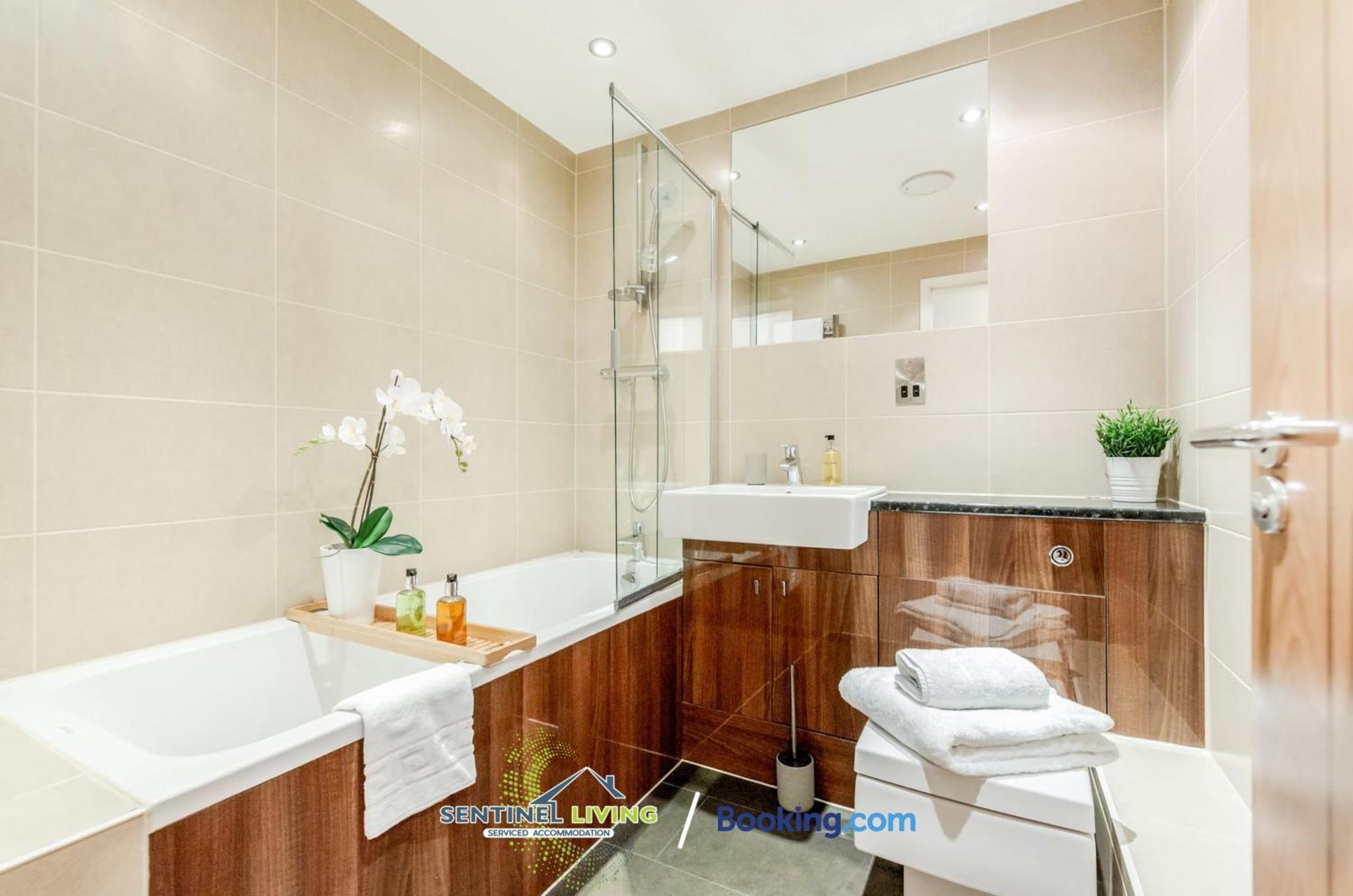 Ferienwohnung Windsor Flat 2 Bed By Sentinel Living With Free Wifi And Parking Exterior foto