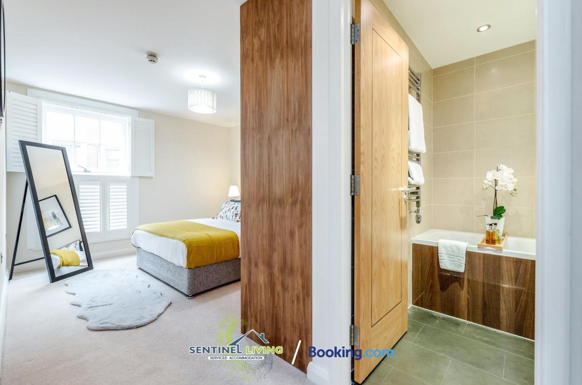 Ferienwohnung Windsor Flat 2 Bed By Sentinel Living With Free Wifi And Parking Exterior foto