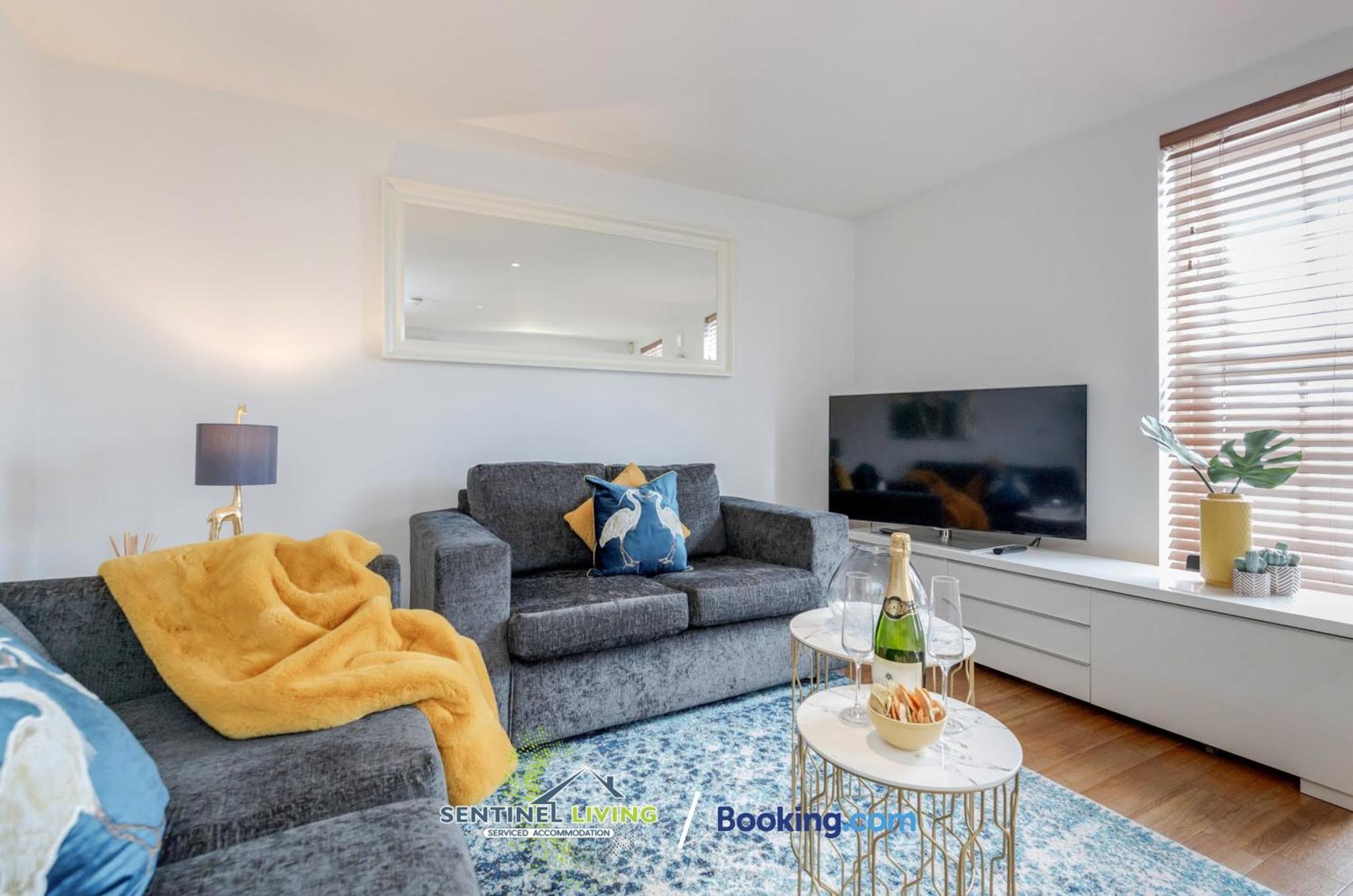 Ferienwohnung Windsor Flat 2 Bed By Sentinel Living With Free Wifi And Parking Exterior foto