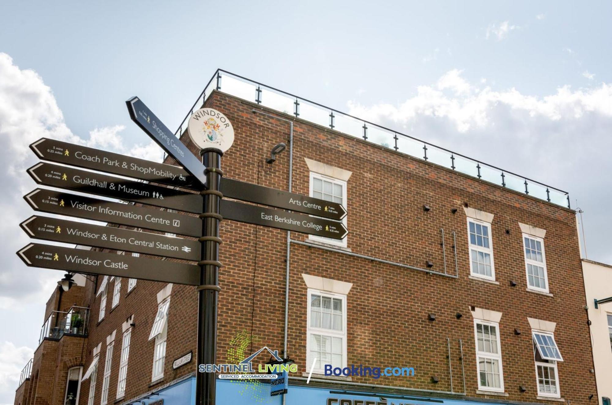Ferienwohnung Windsor Flat 2 Bed By Sentinel Living With Free Wifi And Parking Exterior foto